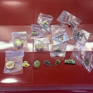 Steak N Shake Employee Staff Restaurant Lapel Pins Vintage Rare Lot of 14